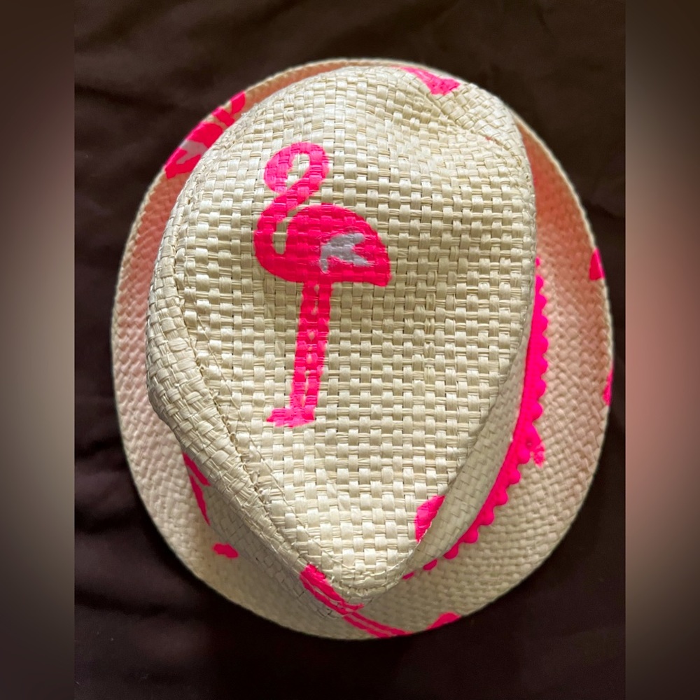 Addie And Tate Pink Flamingo Hat